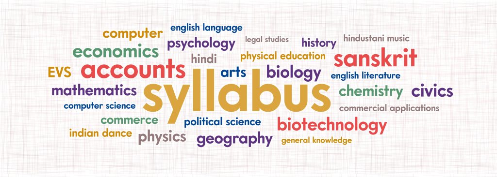 Syllabus | Seth M.R. Jaipuria School Vineet Khand Gomti Nagar Lucknow