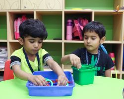 Identifying and sorting green objects