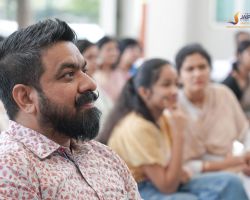 A parent in audience