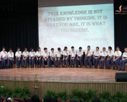 An insightful interview session with the students of Grade 7