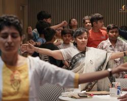 In Frame: Shaliy didi and Anjali Ma’am along with students