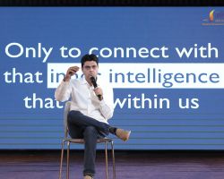 On the second day, Mr. Karan spoke about the power of thoughts and emotions
