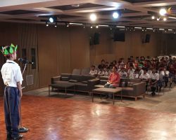 A wide view of the audience