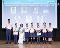 Our achievers who scored top marks in Political Science