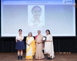 Saanvi Arya, scored 97.75 % in ISC Examination (Humanities Stream)