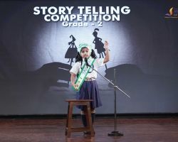 Save earth! Our student conveys a strong message through her story