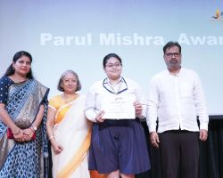The Parul Mishra Award for Excellence in Biotechnology was presented to Tasheeb Jafar