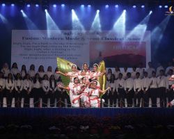 Still from one of the dance performances