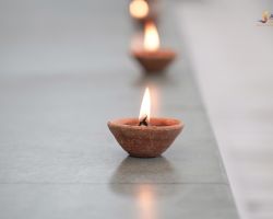 Each diya brought a huge smile