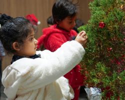 Ornaments of joy, hung by hands full of wonder.